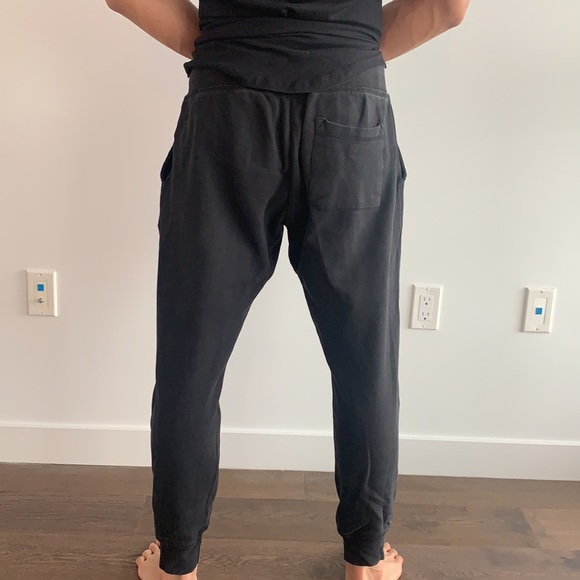Men’s sweatpants black - Picture 4 of 5